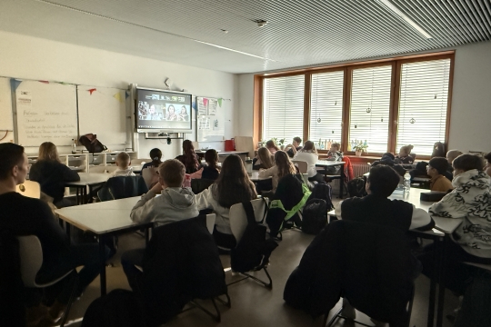 Live-Unterrichtsstunde aus der Antarktis