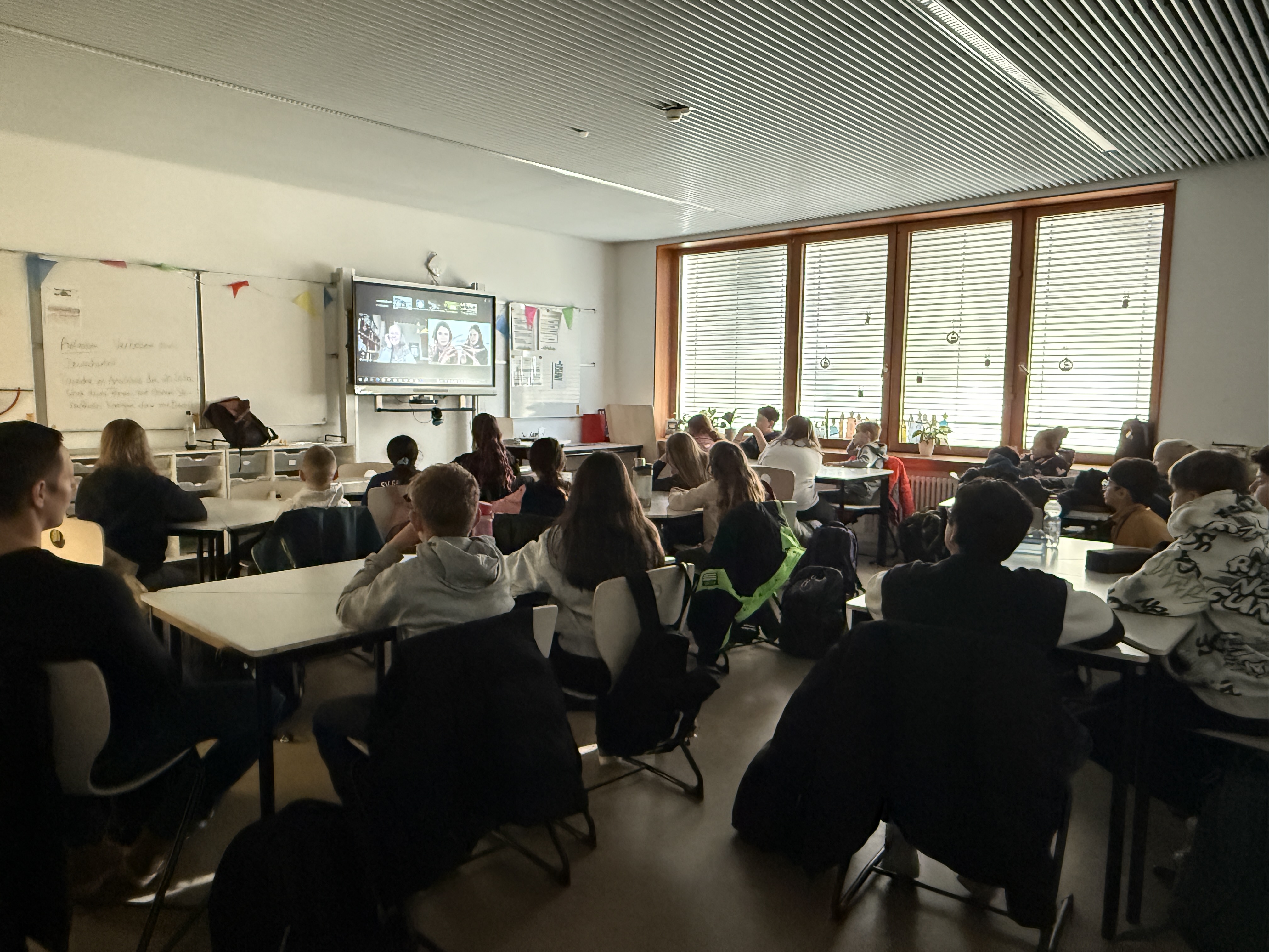 Live-Unterrichtsstunde aus der Antarktis