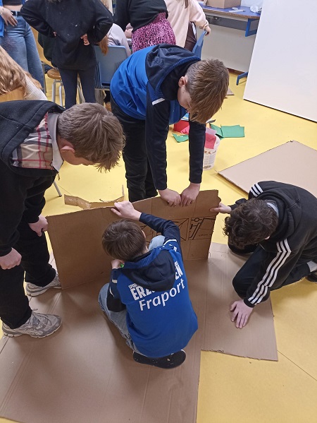 Madrid Kunstprojekt Basteln