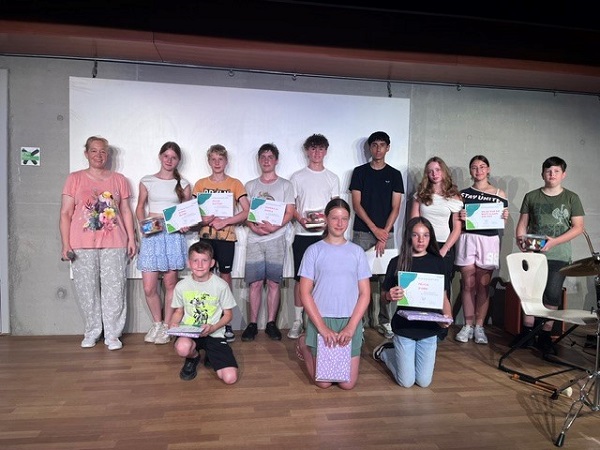 Schülerehrungen an der Hessenwaldschule