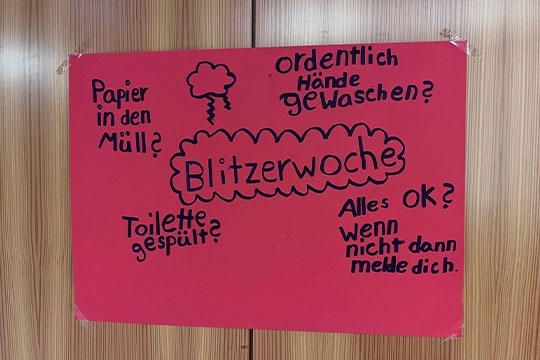 Blitz, Blank, Kontrolle! – Jahrgang 6 im Toiletten-Einsatz
